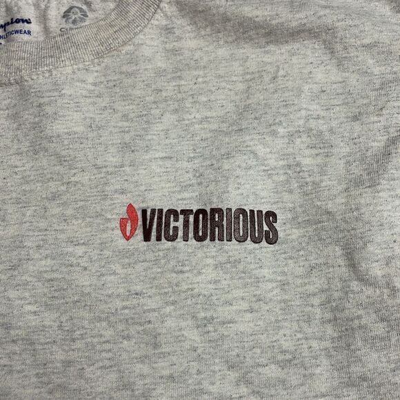 Champion Corporate Branded T-shirt Oatmeal Heather Size Medium - Picture 2 of 5